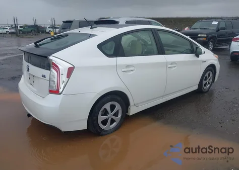 2012 Toyota Prius Three from USA, damaged, VIN JTDKN3DU3C5427866
